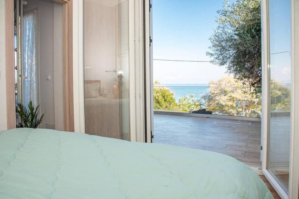 Boukari Blu Studio Boukari Beach Mpoukaris Bagian luar foto